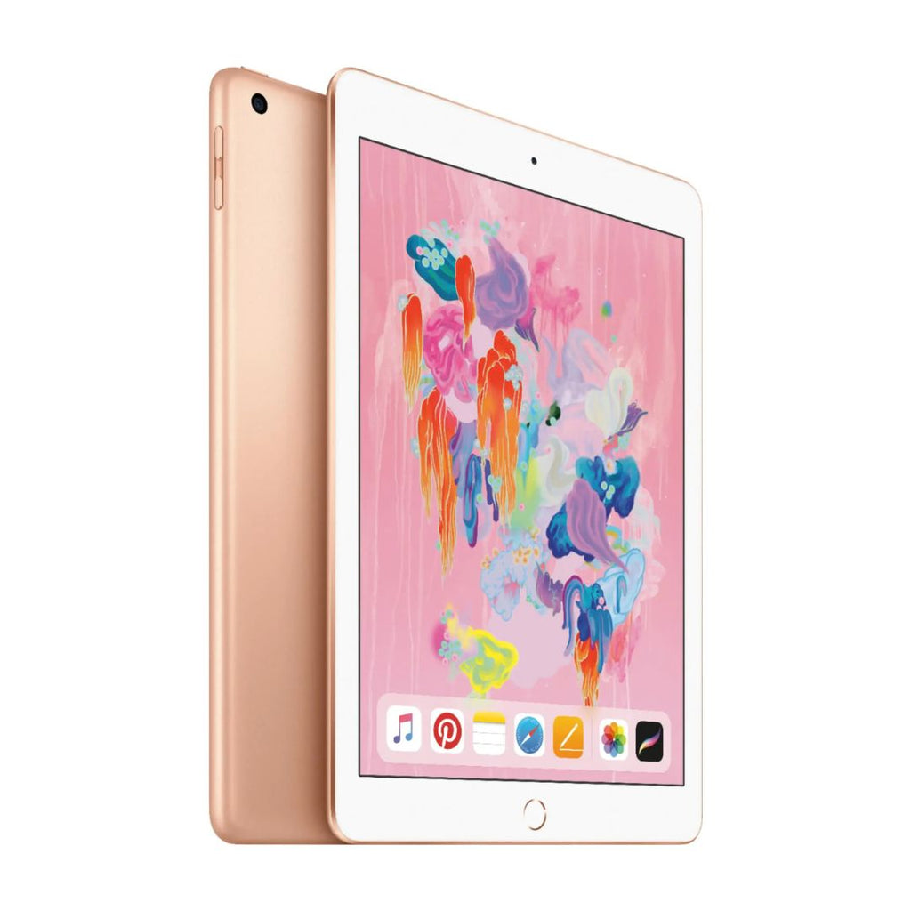 2018 Apple iPad 6th Gen - Wi-Fi - 128GB - Gold - MRJP2LL/A