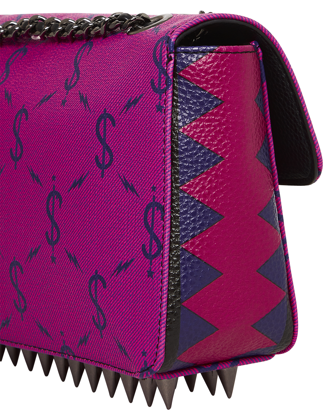 $NAPDRAGON GOLD CHAIN SHARK HANDBAG