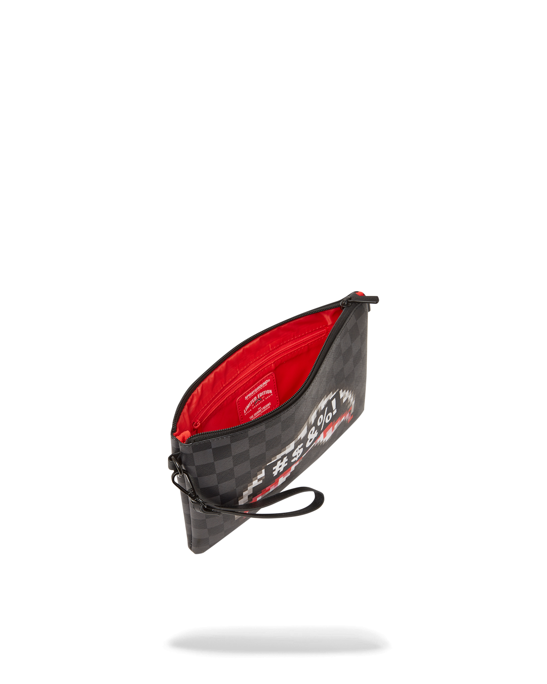 'WHAT THE BEEP' SHARK CROSSOVER CLUTCH