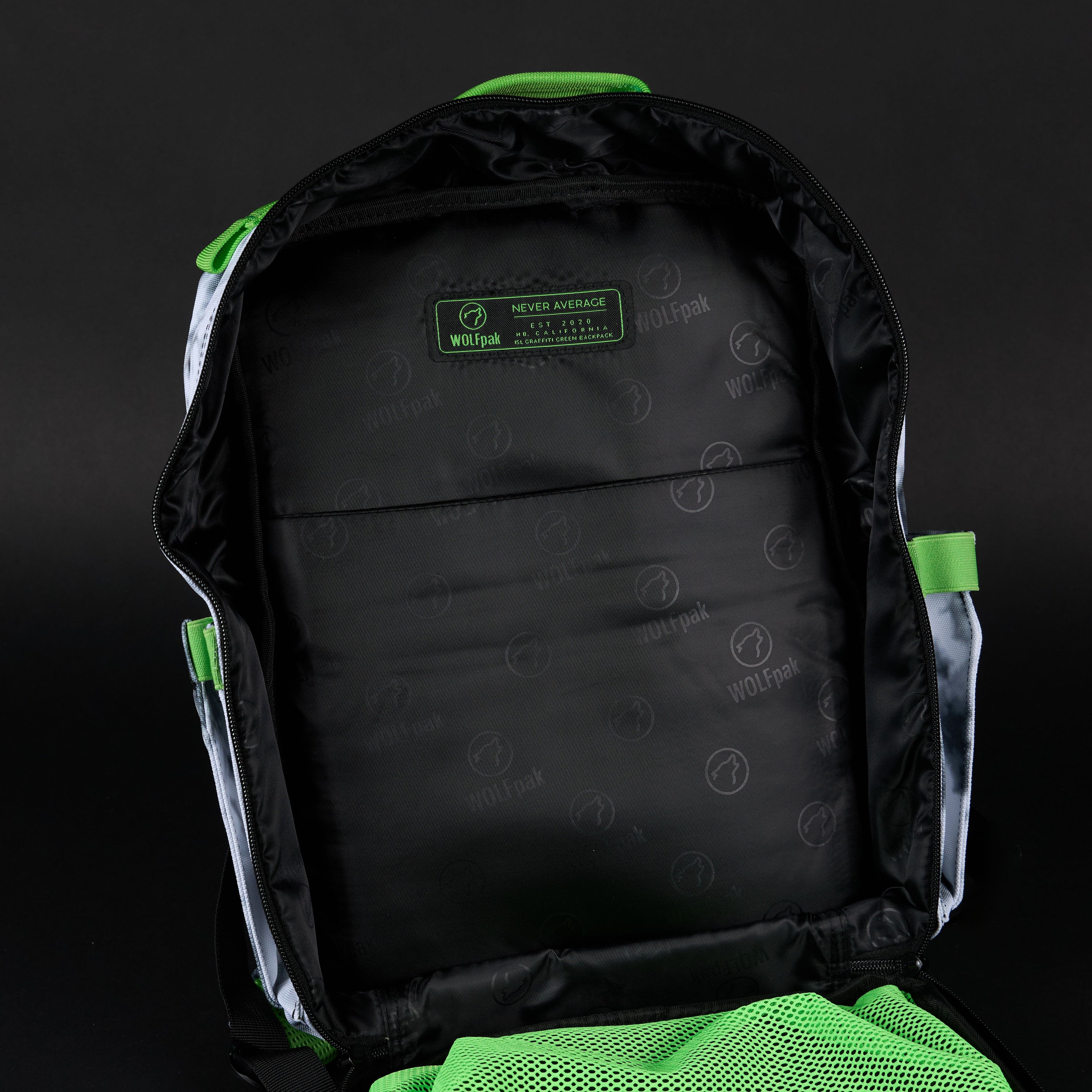 15L Tactical Backpack Graffiti Green