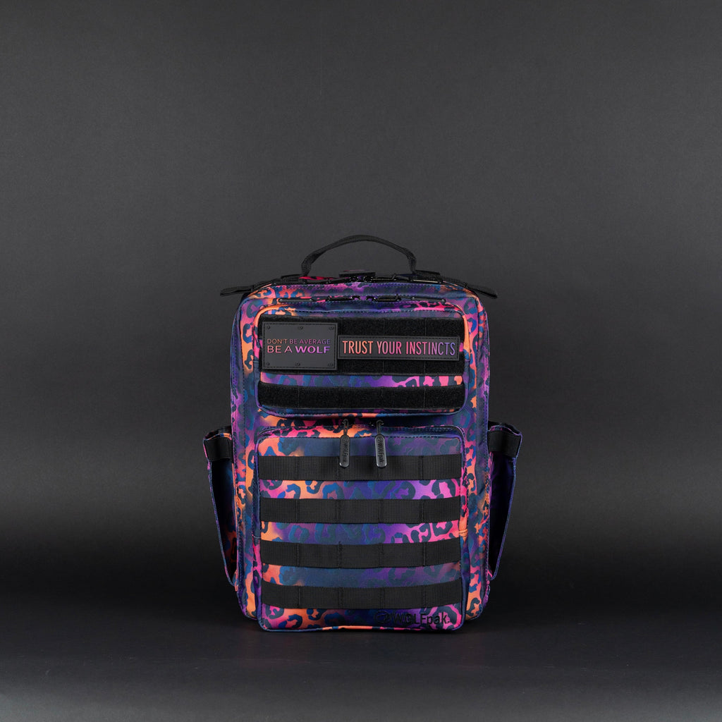 15L Backpack Neon Leopard
