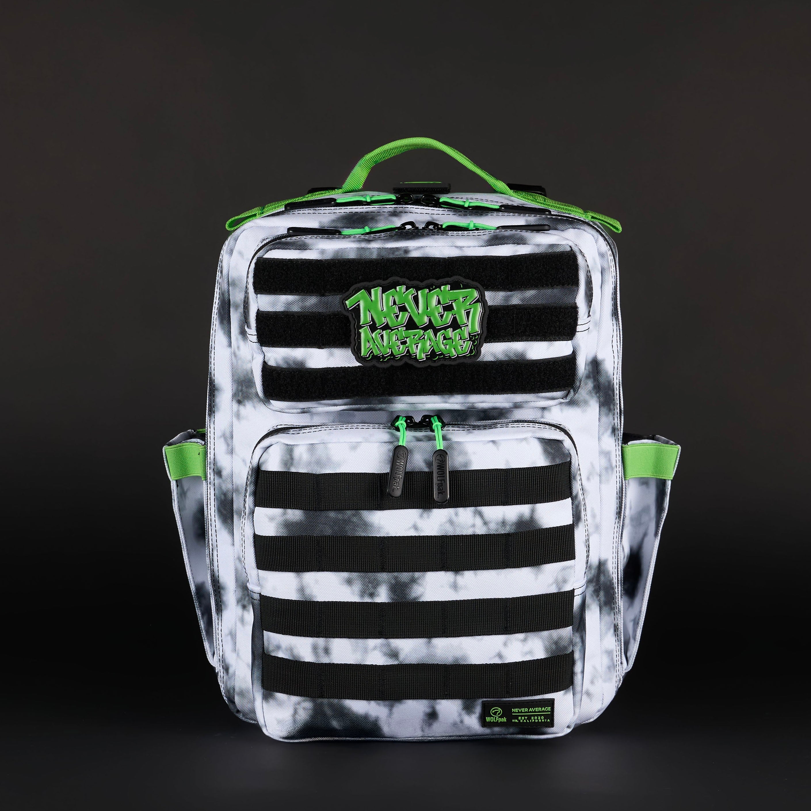 15L Tactical Backpack Graffiti Green