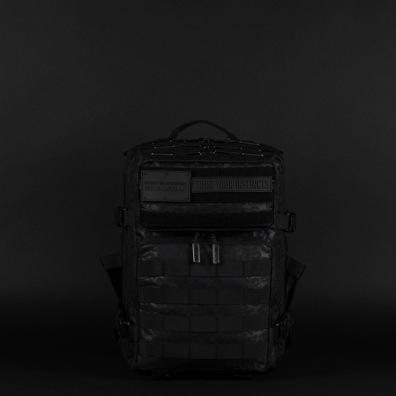 25L Backpack Black Leopard